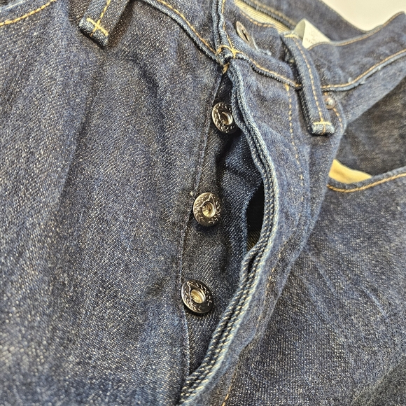 Morrison Jeans Men's 31x32 1969 Button-Fly Skinny Fit Dark Wash - Picture 5 of 11